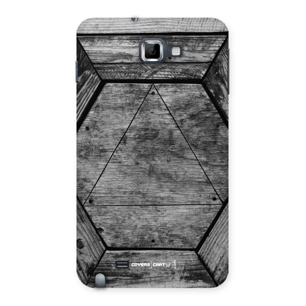 Wooden Hexagon Back Case for Galaxy Note