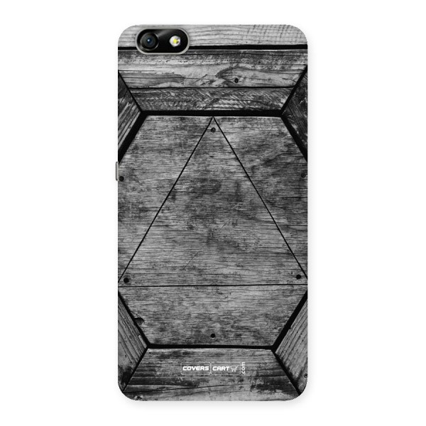 Wooden Hexagon Back Case for Honor 4X