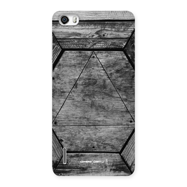 Wooden Hexagon Back Case for Honor 6