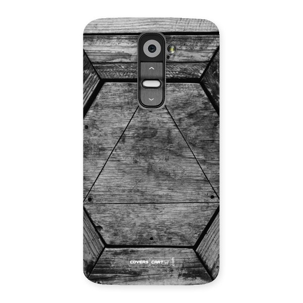 Wooden Hexagon Back Case for LG G2