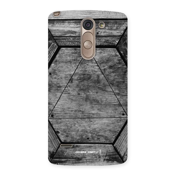 Wooden Hexagon Back Case for LG G3 Stylus