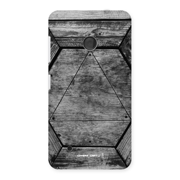 Wooden Hexagon Back Case for Lumia 530