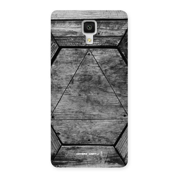 Wooden Hexagon Back Case for Mi4