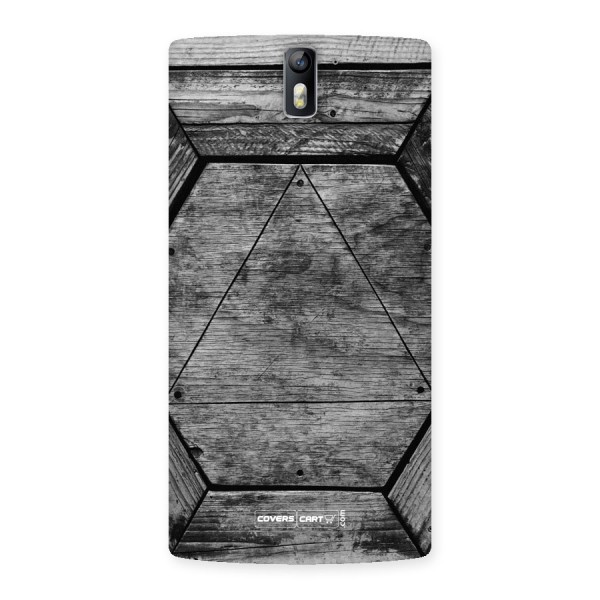 Wooden Hexagon Back Case for Oneplus One