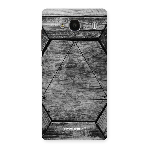 Wooden Hexagon Back Case for Redmi 2