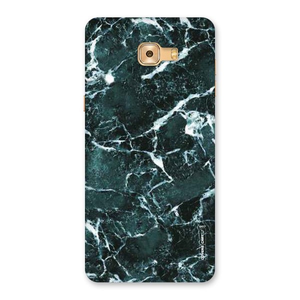 Dark Green Marble Back Case for Galaxy C9 Pro