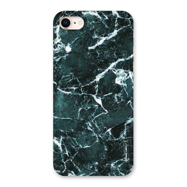 Dark Green Marble Back Case for iPhone 8