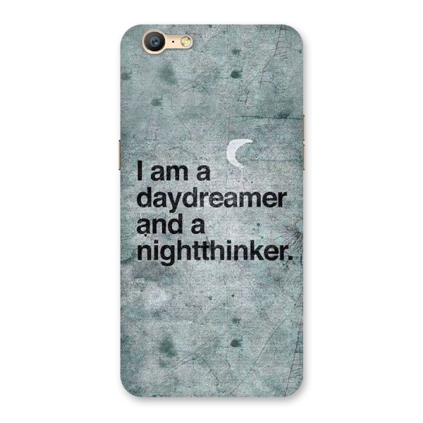 Day Dreamer Night Thinker Back Case for Oppo A57
