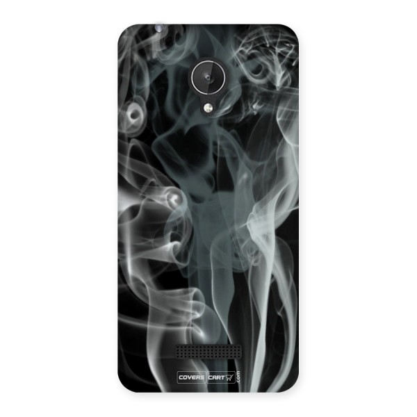 Dense Smoke Back Case for Micromax Canvas Spark Q380