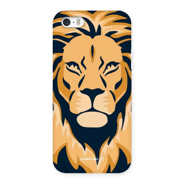 Designer Lion Back Case for iPhone SE