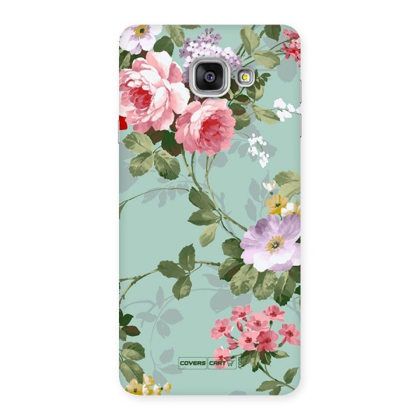 Desinger Floral Back Case for Galaxy A7 2016
