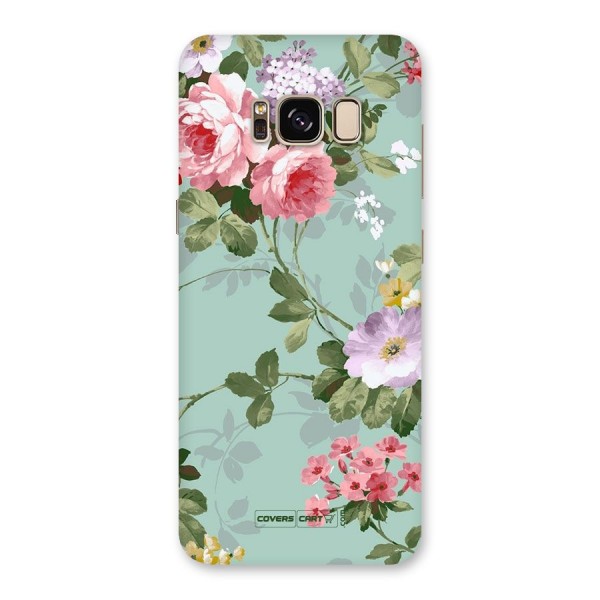 Desinger Floral Back Case for Galaxy S8