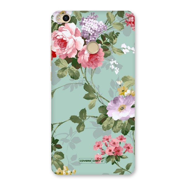 Desinger Floral Back Case for Mi Max 2