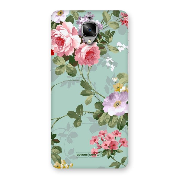 Desinger Floral Back Case for OnePlus 3