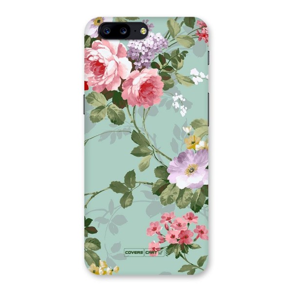 Desinger Floral Back Case for OnePlus 5