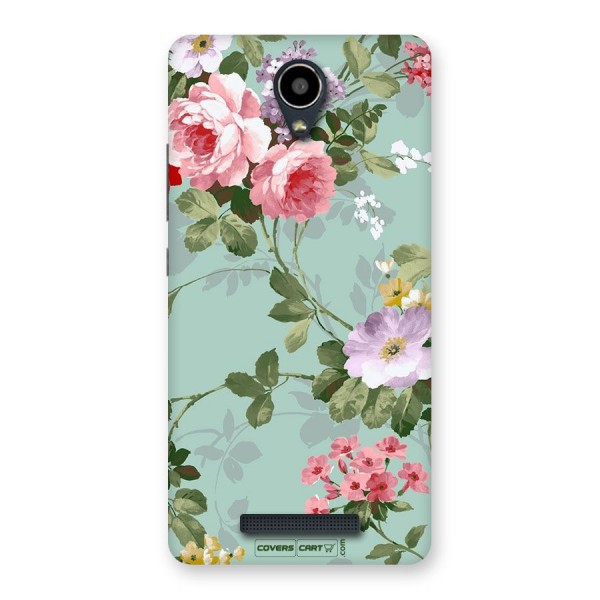 Desinger Floral Back Case for Redmi Note 2