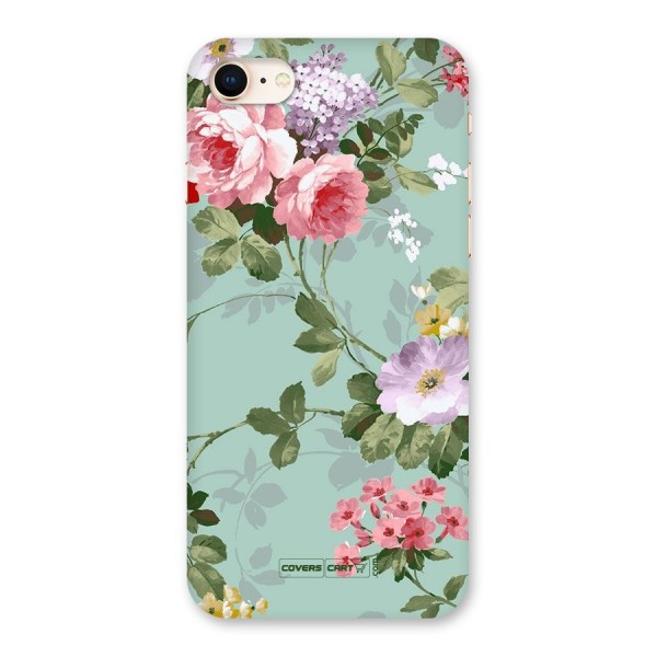 Desinger Floral Back Case for iPhone 8