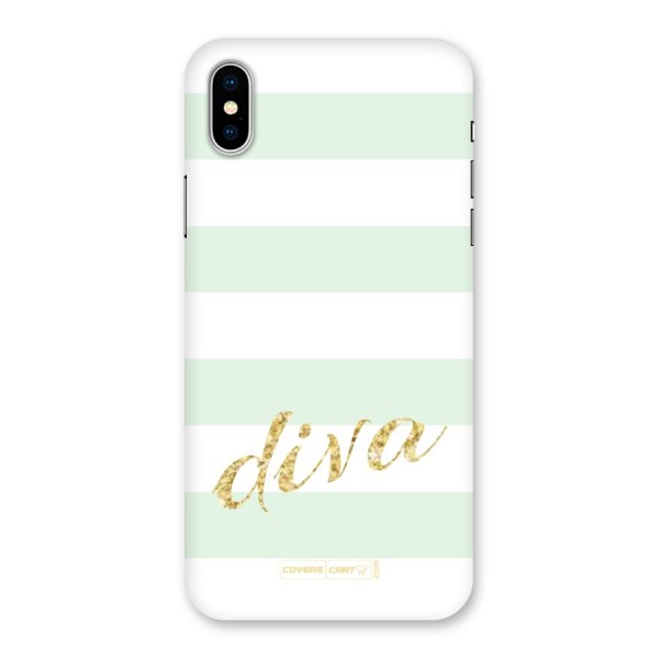 Diva Back Case for iPhone X