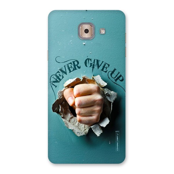 Do Not Give Up Back Case for Galaxy J7 Max