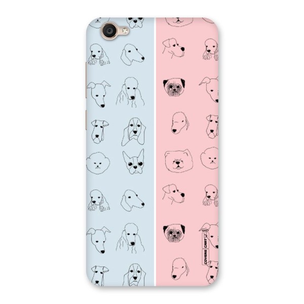 Dog Cat And Cow Back Case for Vivo Y55L