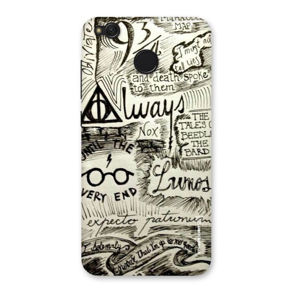 Doodle Art Back Case for Redmi 4