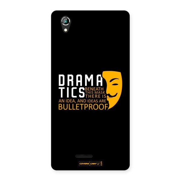 Dramatics Back Case for Lava Iris 800