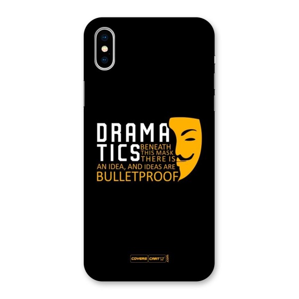 Dramatics Back Case for iPhone X