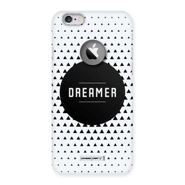 Dreamer Minimalist Back Case for iPhone 6 Logo Cut