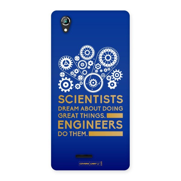 Engineer Back Case for Lava Iris 800