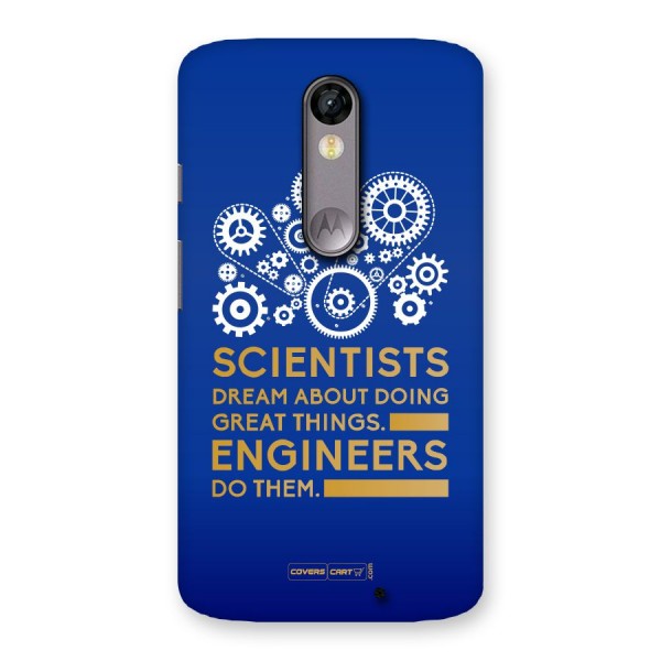 Engineer Back Case for Moto X Force