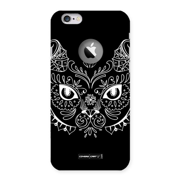 Ethnic Cat Design Back Case for iPhone 6 Logo Cut