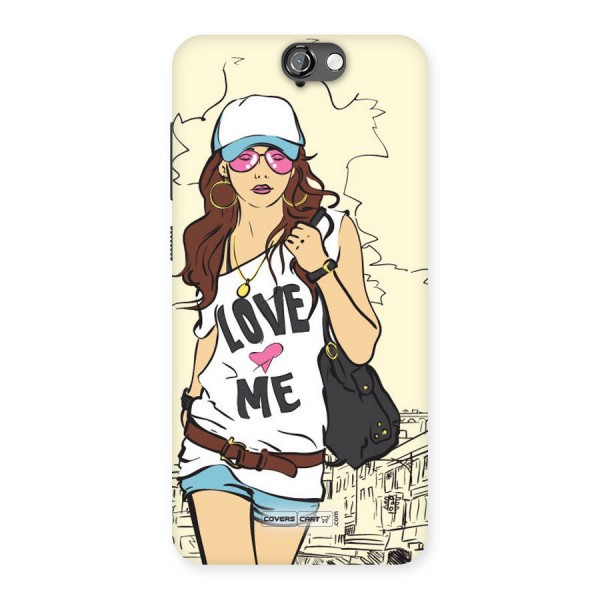 Fashion Girl Back Case for HTC One A9
