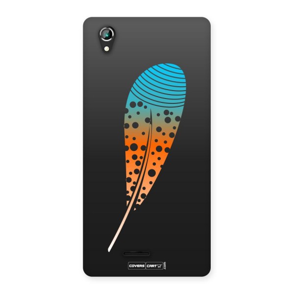 Feather Back Case for Lava Iris 800