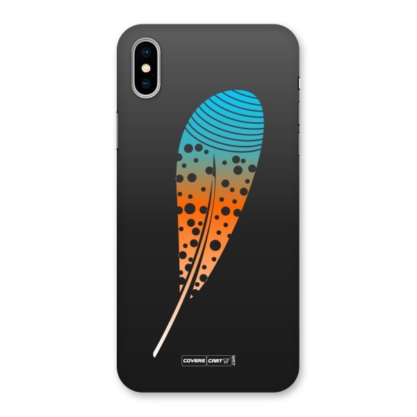 Feather Back Case for iPhone X
