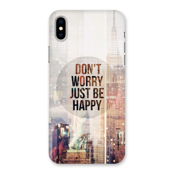 Feel Lively Back Case for iPhone X