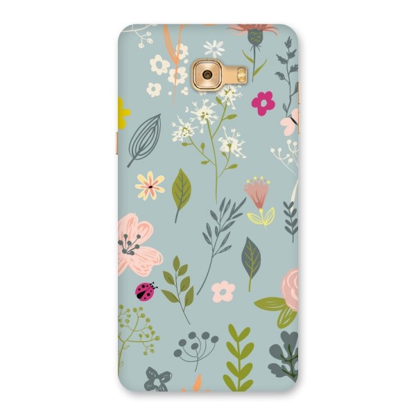 Flawless Flowers Back Case for Galaxy C9 Pro
