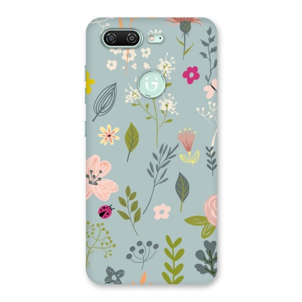 Flawless Flowers Back Case for Gionee S10