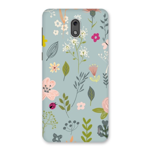 Flawless Flowers Back Case for Nokia 2