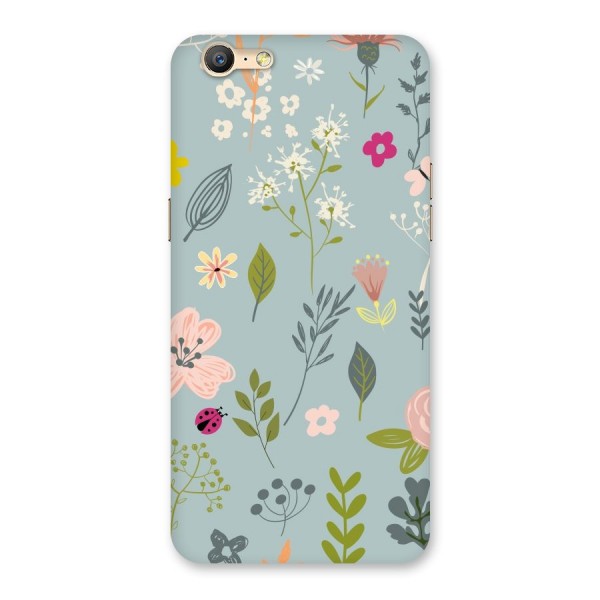 Flawless Flowers Back Case for Oppo A57