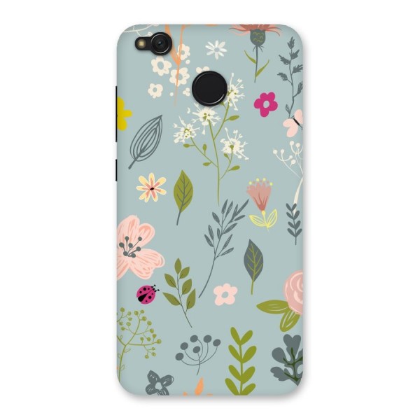 Flawless Flowers Back Case for Redmi 4
