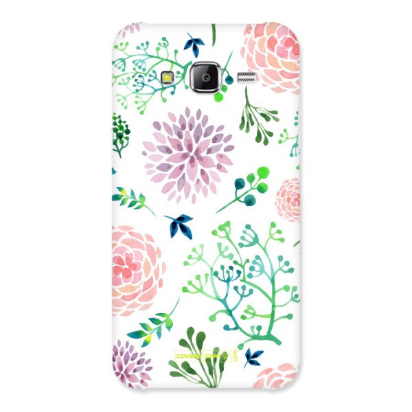 Fresh Floral Back Case for Galaxy J5