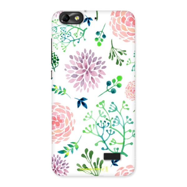 Fresh Floral Back Case for Honor 4C