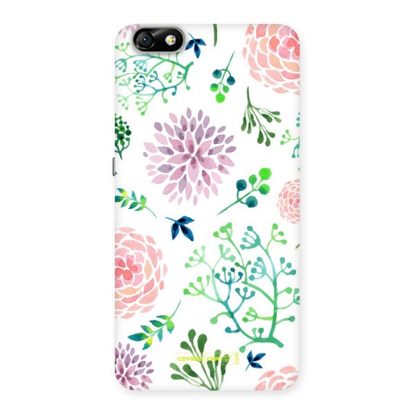 Fresh Floral Back Case for Honor 4X