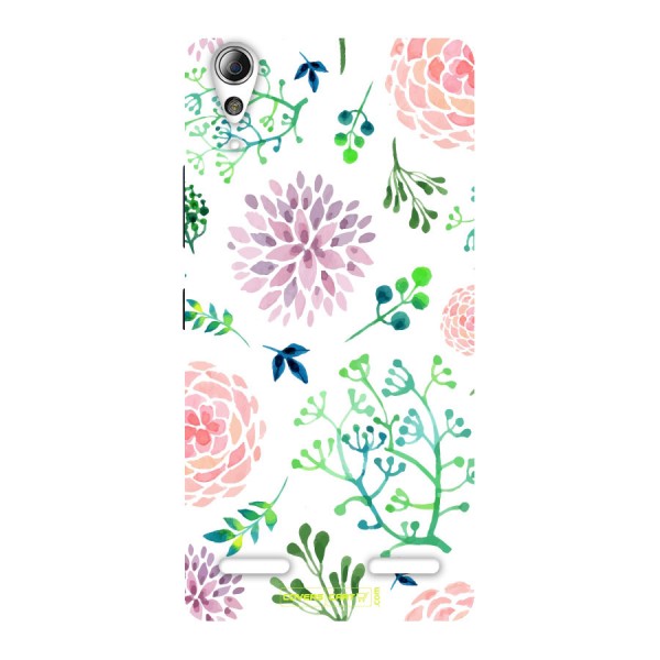 Fresh Floral Back Case for Lenovo A6000