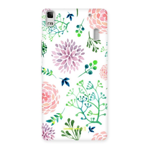 Fresh Floral Back Case for Lenovo A7000