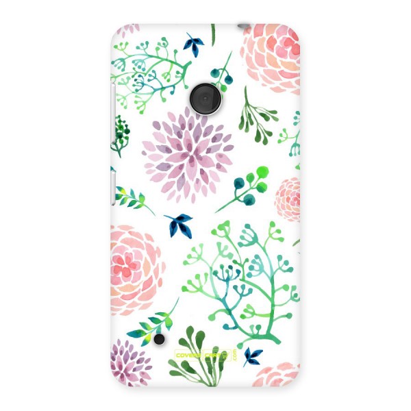 Fresh Floral Back Case for Lumia 530
