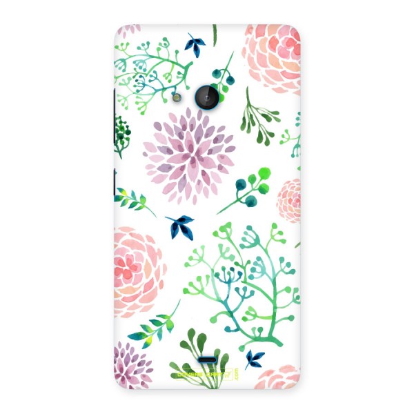Fresh Floral Back Case for Lumia 540