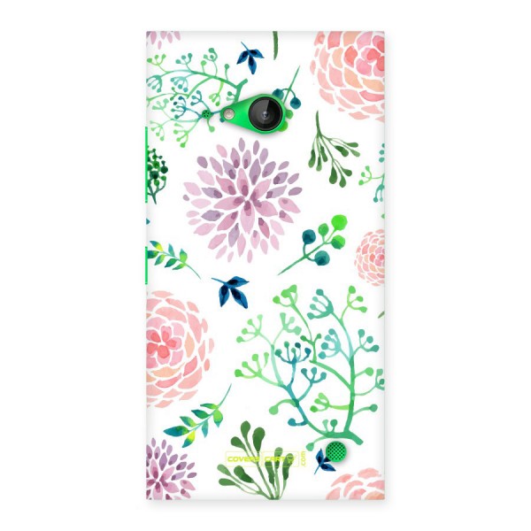Fresh Floral Back Case for Lumia 730