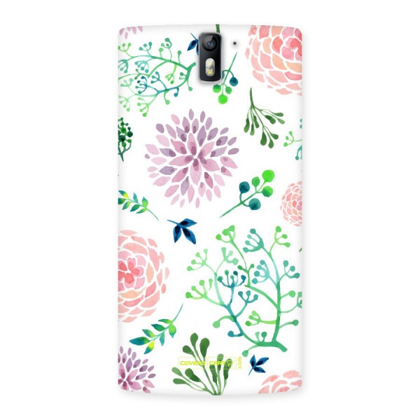 Fresh Floral Back Case for Oneplus One