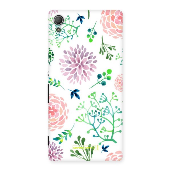 Fresh Floral Back Case for Xperia Z4